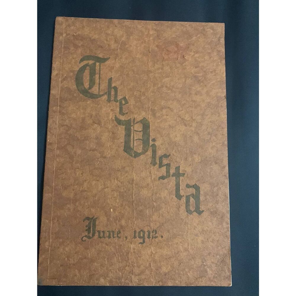 1912 Greenville Illinois College Yearbook Annual The Vista